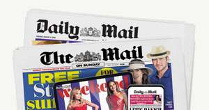12 month Daily Mail subscription for £65 with Free national trust family pass plus 3000 nectar points worth £15