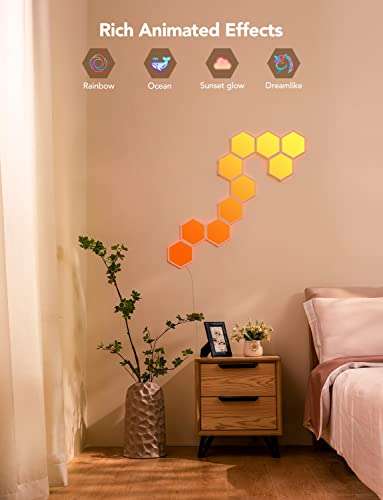Govee Glide Hexa Light Panels (10 Pack) £146.99 Dispatches from Amazon Sold by Govee UK