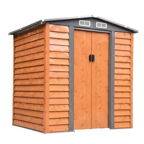 Outsunny 6.5x5.2ft Garden Shed Wood Effect £287.99 @ Outsunny Ebay (UK Mainland)