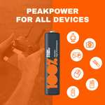 100PP AAA batteries 40 pack Ultra Alkaline batteries @ 100PeakPower / FBA