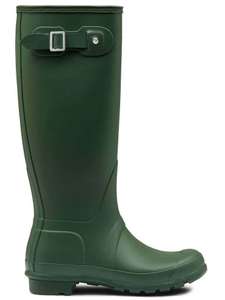Hunter Women's Original Tall Hunter Green Wellington Boots £69 @ Welly Warehouse