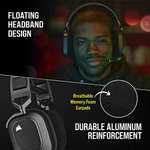 CORSAIR HS80 RGB WIRELESS Multiplatform Gaming Headset Black / White