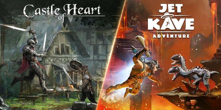 Castle of Heart + Jet Kave Adventure Bundle (Nintendo eShop) £2.24 @ Nintendo eShop