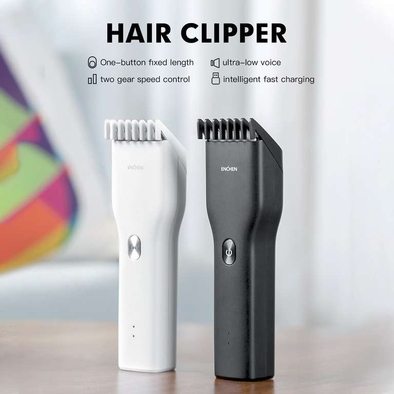 ENCHEN Electric Hair Clipper Professional Cordless Fast Type-C Charging £7.46 inc tax+shipping @ FactoryDirectCollectedStore/Aliexpress
