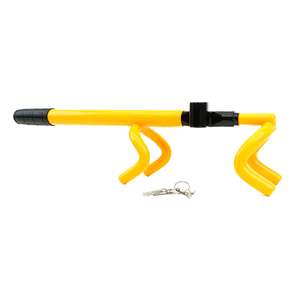 Streetwize Double Hook Steering Wheel Lock, Yellow - £12.99 + free collection @ Euro Car Parts