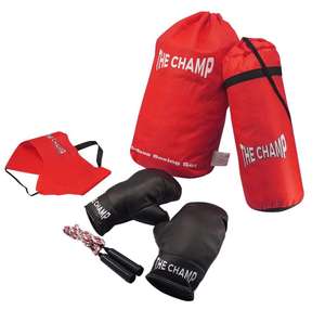 Chad Valley 5 Piece Boxing Set - Free Click & Collect