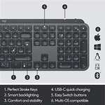 Logitech MX Keys Wireless Keyboard delivered £77.20 @ Amazon