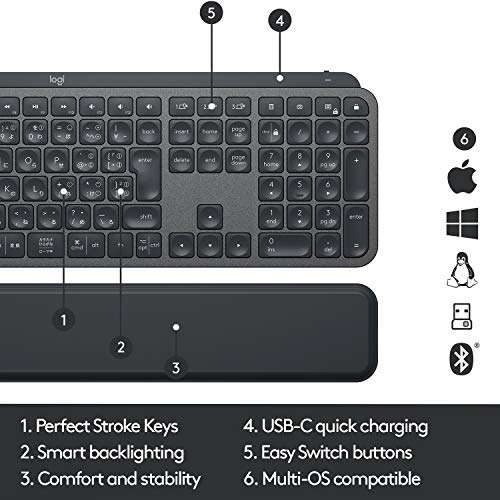 Logitech MX Keys Plus Wireless Keyboard £88 @ Amazon
