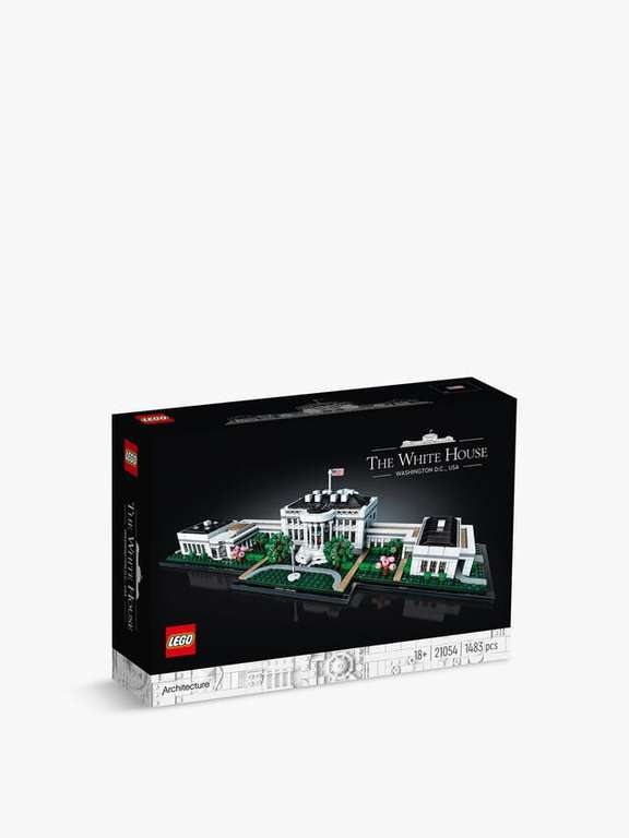 Fenwicks Lego Sale Including Architecture The White House Building Set 21054 £71.99 / Free Delivery Over £50 @ Fenwick