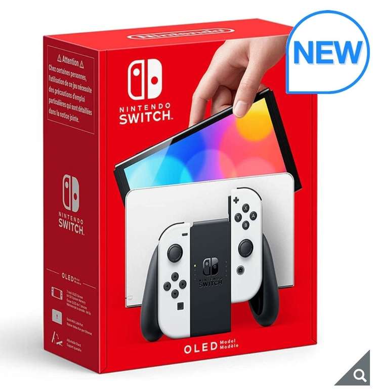 Nintendo Switch OLED White Console - £304.99 @ Costco (Members Only)