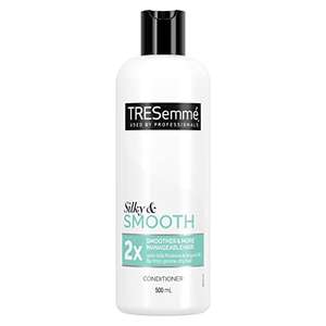 TRESemme Silky & Smooth reduces frizz for 2x smoother* hair Conditioner for dry hair 500 ml £1.87 @ Amazon