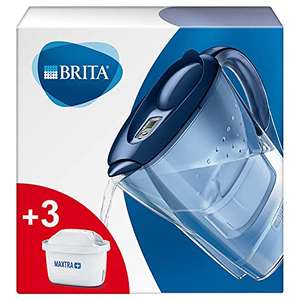 BRITA Marella fridge water filter jug, Includes 3 x MAXTRA+ filter cartridges, 2.4L -blue £11.02 (Used - Like New) - Sold by Amazon WH / FBA