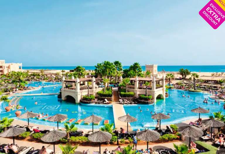 5* All Inclusive Hotel Riu Touareg Cape Verde from Gatwick £787.79pp 5 September for 7 nights