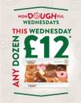 12 Krispy Kreme doughnuts for £12 - Wednesday 1st Mar Only @ Krispy Kreme