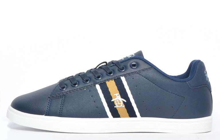 Men's Original Penguin Plane Shoes in Navy or White with code + free delivery
