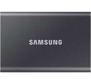 Samsung T7 Portable SSD - 1 TB - USB 3.2 Gen.2 External SSD Black £59.99 @ Amazon
