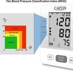 Blood Pressure Monitor Upper Arm for Home Use 22-32cm 2×99 Sets Memory LCD @ CAZON UK / FBA