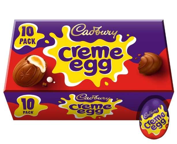 Cadbury Creme Egg 10 X 40g - Clubcard Price
