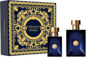 Versace Pour Homme Dylan Blue Eau de Toilette Spray 100ml & 30ml - w/Code