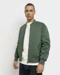 Mens Regular Fit Padded Bomber Jacket (S - XL) - £15 + £1 Click & Collect @ River Island