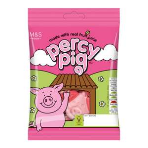 Free Bag Of Percy Pigs / Colin the Caterpillar Sweets - Sparks Card - Selected Accounts
