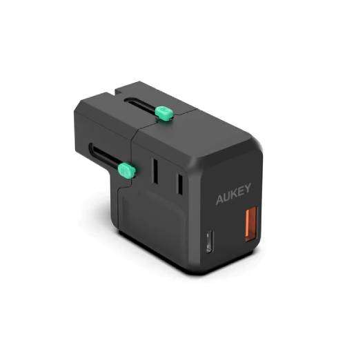 AUKEY Universal QC&PD3.0 Travel Plug Adapter with 4 Ports £16 delivered, using code @ MyMemory