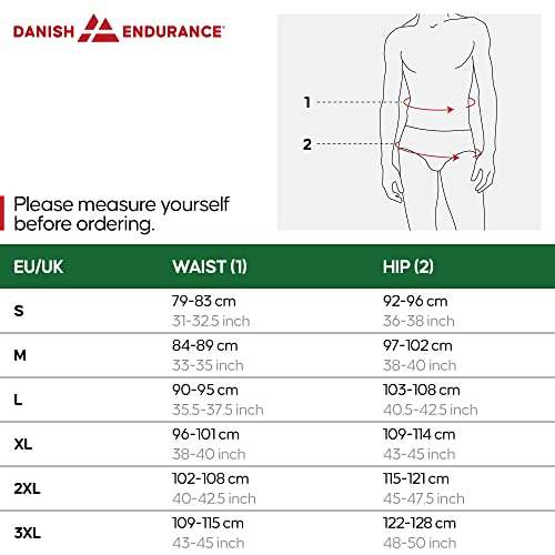 DANISH ENDURANCE 6 Pack Men's Cotton Black Boxer Shorts Classic Fit £33.96 Dispatches from Amazon Sold by DANISH ENDURANCE UK
