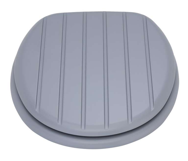Argos Home Tongue and Groove Style Toilet Seat - Available in two colours - Free C&C