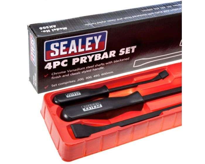 Sealey AK206 4 Pce Wrecking Pry Bar Set at Buyaparcel | hotukdeals
