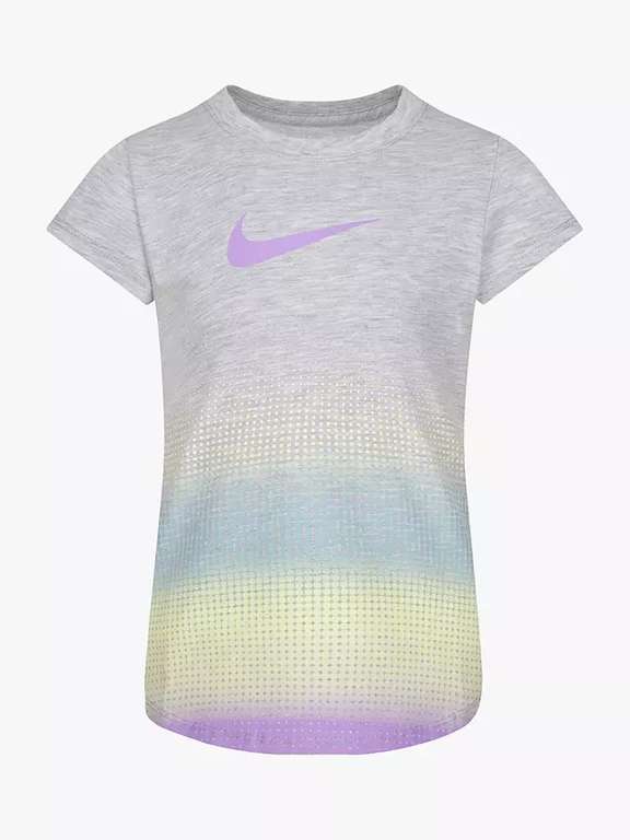 Nike Kids' Limit Short Sleeve T-Shirt, Grey Heather, Multi - £2.50 C&C