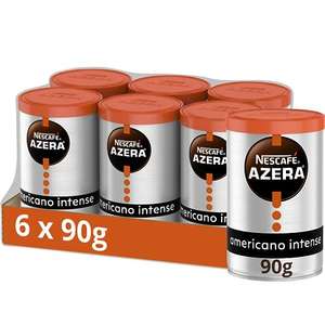 Nescafe Azera Americano Intense Instant Coffee 90g pack of 6 - W/ Voucher (Usually dispatched within 1 to 3 weeks)