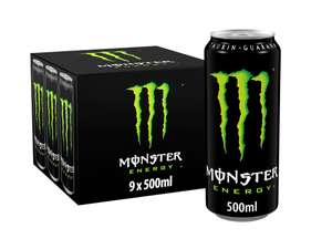 Monster energy original 9 x 500ml - 3 packs