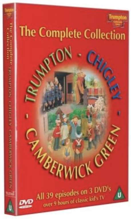 Trumpton/ Chigley/ Camberwick Green, Complete Collection (U) 3 Disc DVD (used) with free C&C