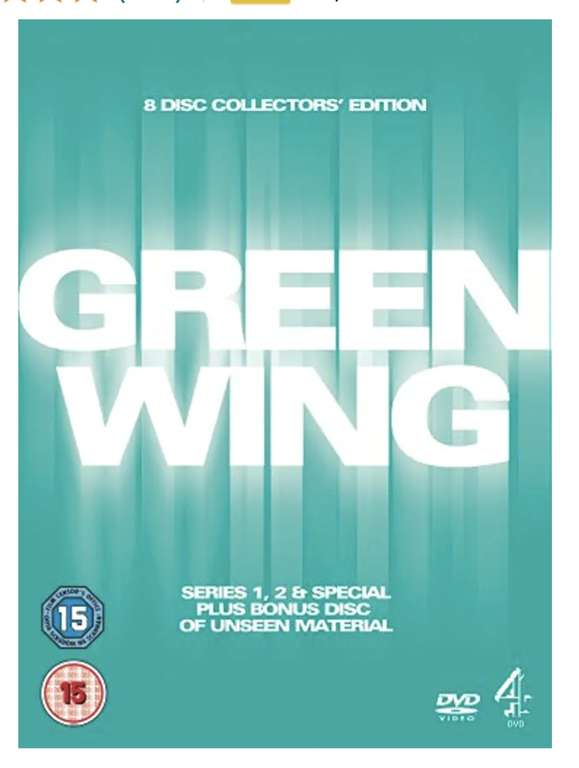 Green Wing Complete Collection DVD used (Used Very Good ) £2.58 with codes @ World of Books