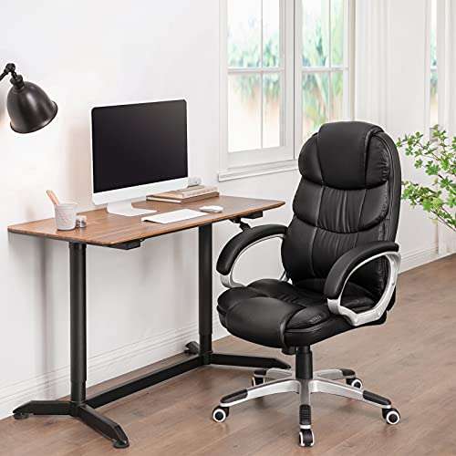 SONGMICS Office Chair Swivel Office Chair