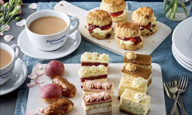 Patisserie Valerie Classic Cream Tea for Two - £5.96 with in App code Nationwide @ Groupon