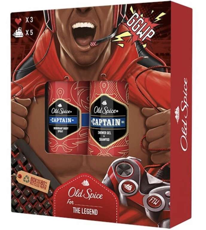 Old Spice Gamer Duo Gift Set £3 now limited store availability @ Superdrug