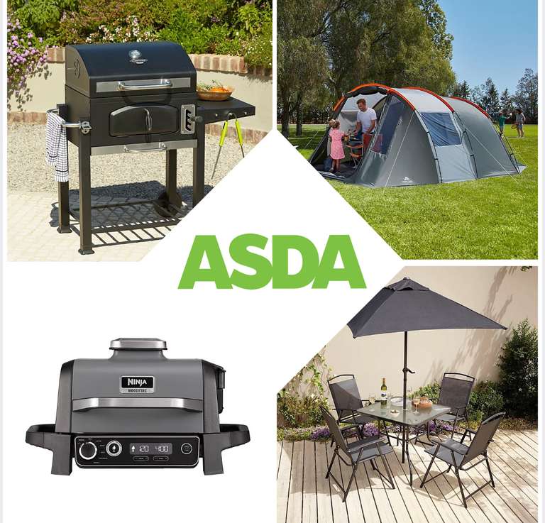 £20 off a £100 Spend in Garden & Outdoor with Asda Rewards Coupon in store & online