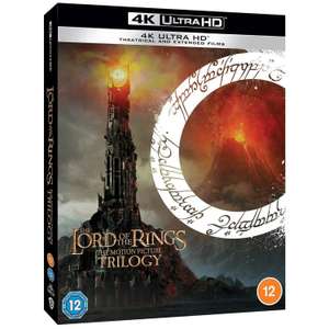 The Lord of the Rings & The Hobbit Trilogies - 4K Ultra HD - £45.10 Each Delivered with code @ Zavvi