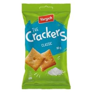 Yarych The Crackers (Classic + Cheddar Cheese) 80g Instore Bournemouth