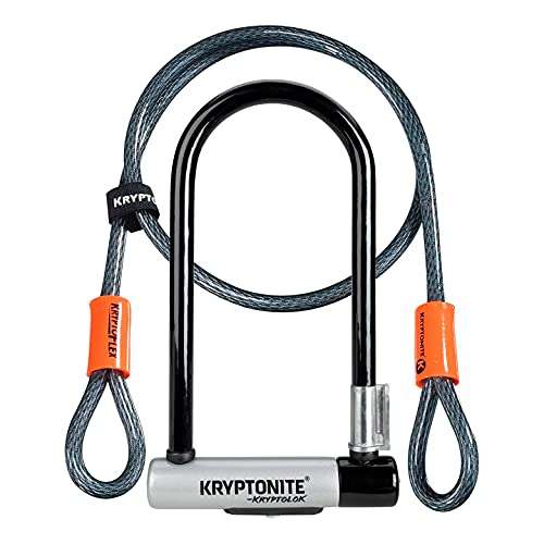Kryptolok Standard U-Lock With 4 Foot Kryptoflex Cable & Keeper 785 Chain Lock (85 cm) £46.79 @ Amazon France