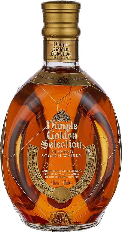 Dimple Golden Selection Blended Scotch Whisky, 70cl 40% Vol