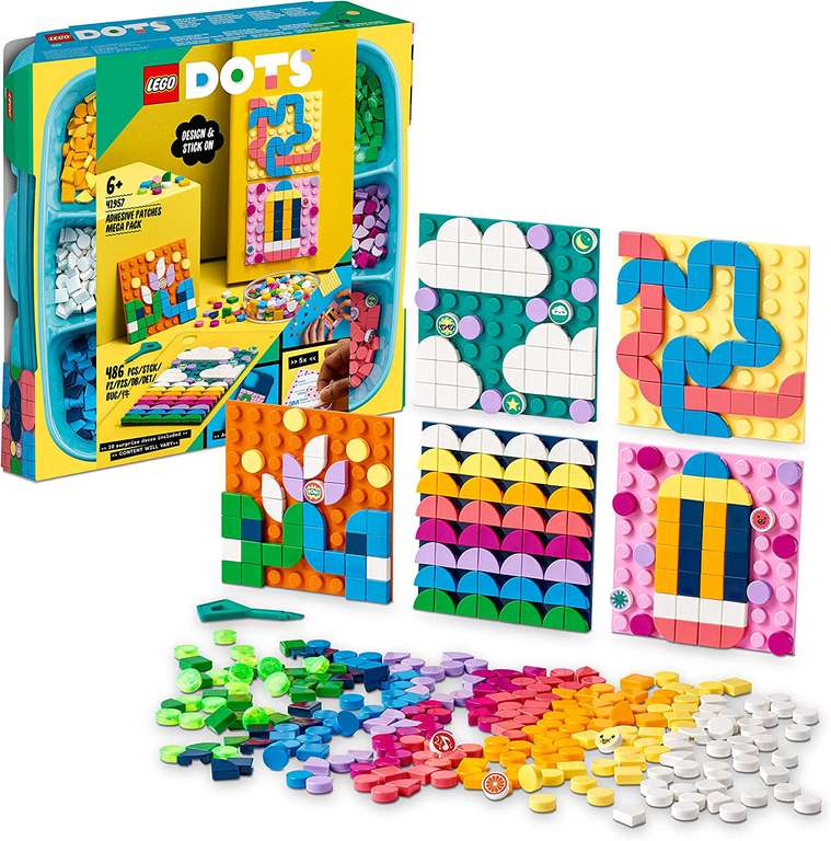 LEGO 41957 DOTS Adhesive Patches Mega Pack 5in1 Set - £15 with coupon @ Amazon
