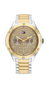 Tommy Hilfiger Analogue Multifunction Quartz Watch for Women with Stainless Steel Bracelet (in taupe version)