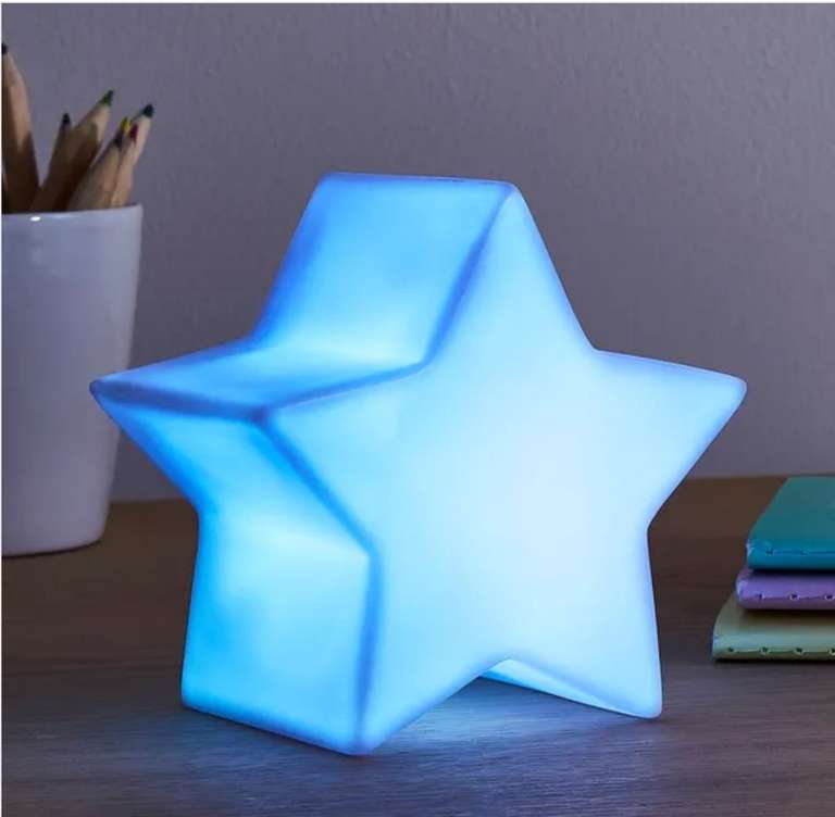 Star LED colour changing Nightlight + Free collection only