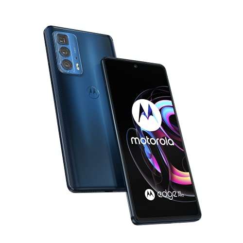 Motorola Edge 20 Pro, 6.7 Inch HDR10+ OLED, Dual SIM, 256GB, Midnight Blue Used - Like New £290.66 at checkout @ Amazon Warehouse