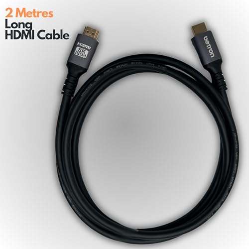 Betron Ultra HD 8K HDMI Cable 2.1, High-Speed - Sold by Betron UK FBA