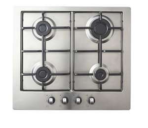 Cooke & Lewis Gasuit4 Gas Hob Stainless Steel - £59.99 with free click and collect from Screwfix