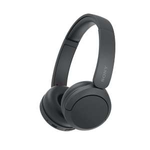 Sony WH-CH520 Wireless Bluetooth Headphones - up to 50 Hours Battery Life with Quick Charge, On-ear style - Black/Blue