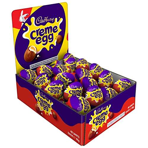Cadbury Creme Egg (Pack of 48) - £11.27 / £10.86 S&S